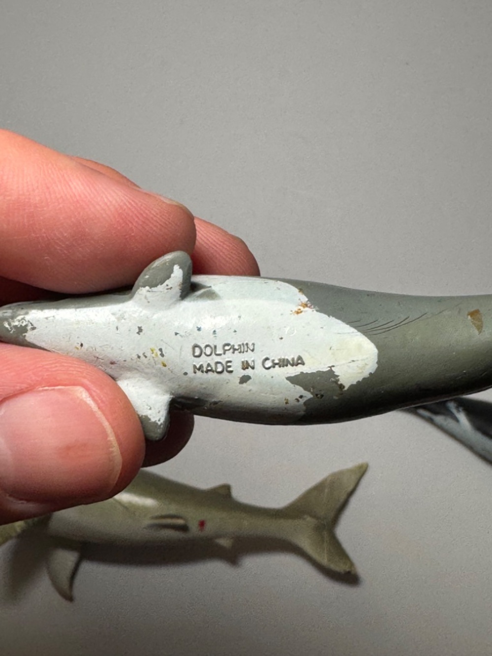 Vintage 1994 Toy Major Great White Shark Dolphin Orca Killer Whale Figure Lot 3 - Picture 5 of 6